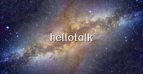 hellotalk