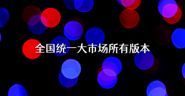 全國統一大市場所有版本