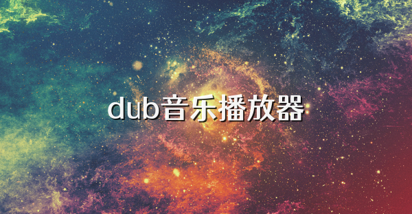 dub音乐播放器