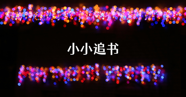 小小追书