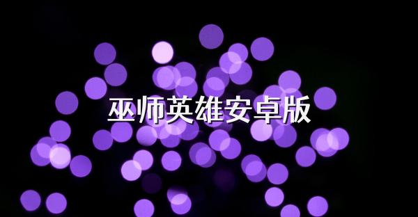 巫师英雄安卓版