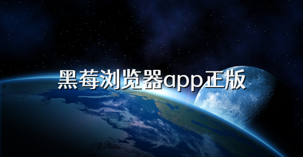 黑莓浏览器app正版