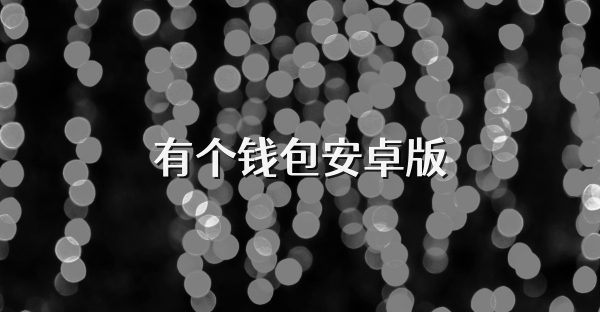 有个钱包安卓版