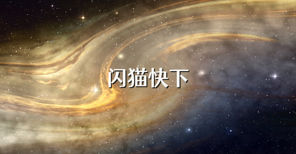 闪猫快下