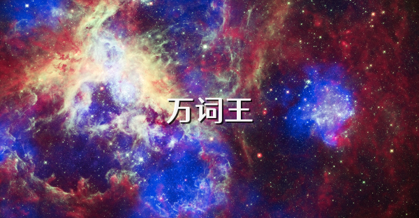 万词王