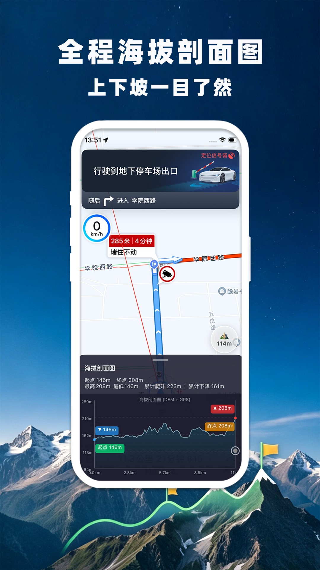 GPS卫星海拔导航 截图4