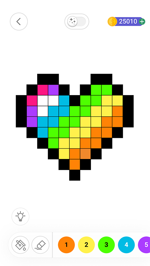 ColorbyNumber填色游戏 截图2