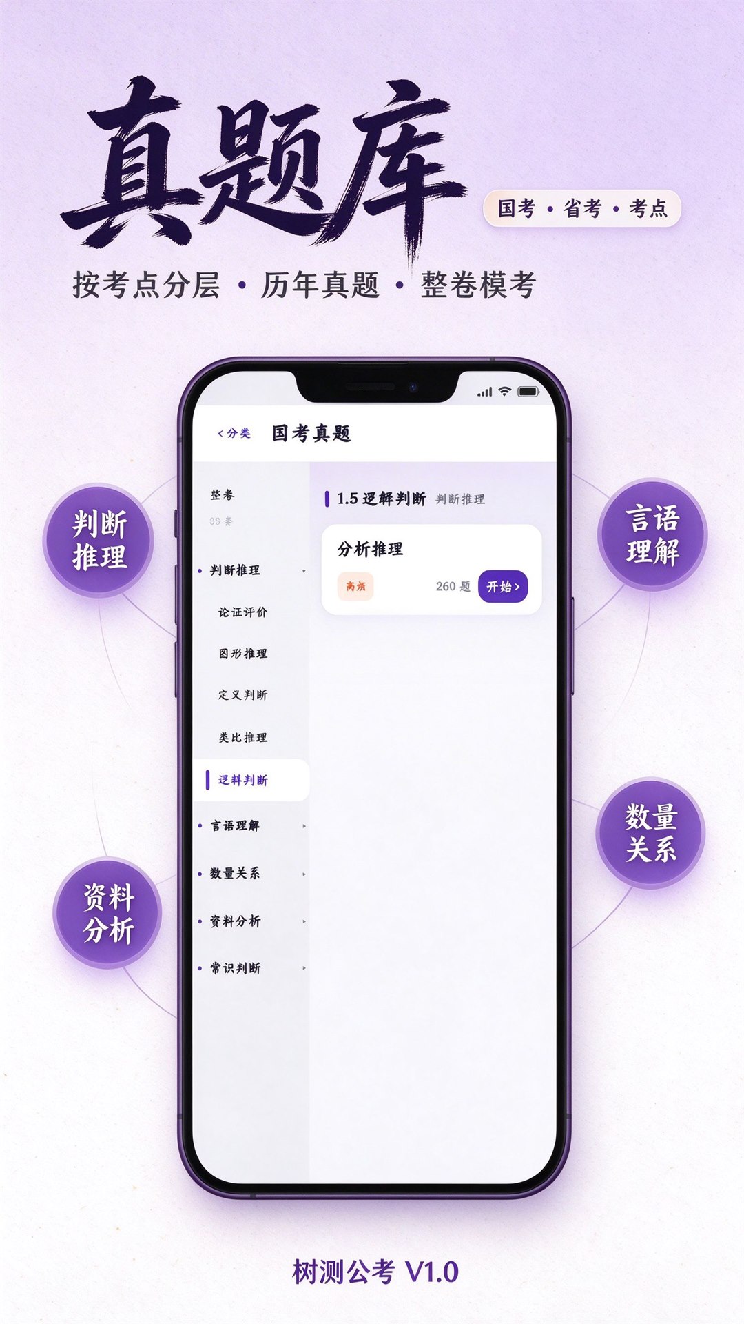 树测公考 截图4