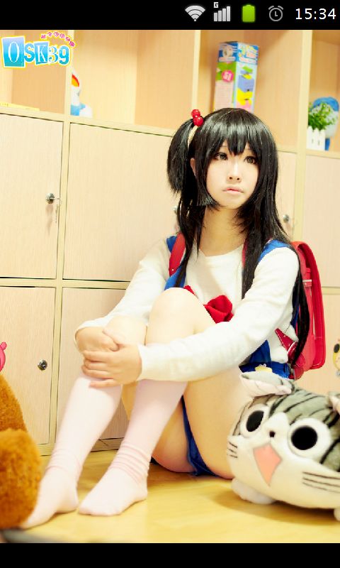 cosplay短裙可爱美女壁纸 1