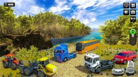 牽引卡車駕駛模擬器 截圖1