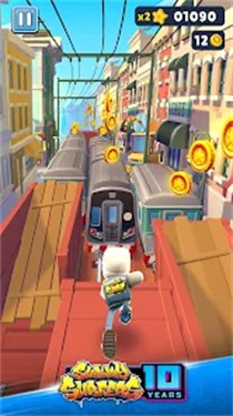 subwaysurf雙旦 截圖1