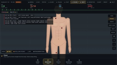 创伤实验室游戏 截图3