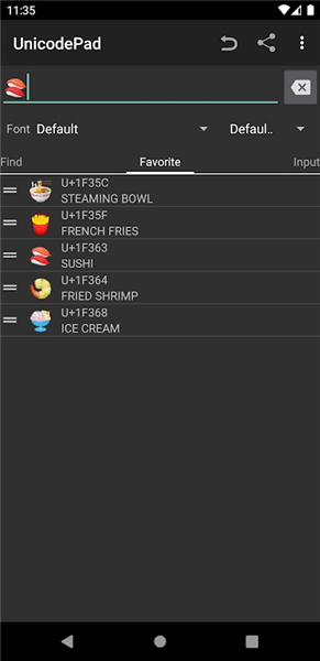 UnicodePad 截图2