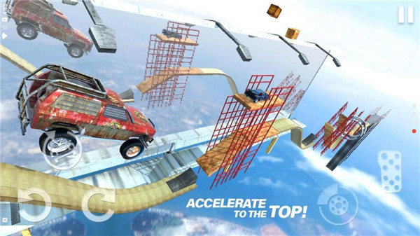 特技赛车游戏(ExtremeCarStunts) 截图1