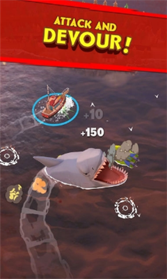鲨鱼吞噬大作战 截图3