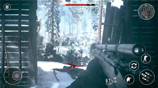 冬季狙击手官方版(CallofSniperColdWar) 截图2
