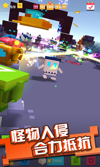 保卫方块游戏 截图2