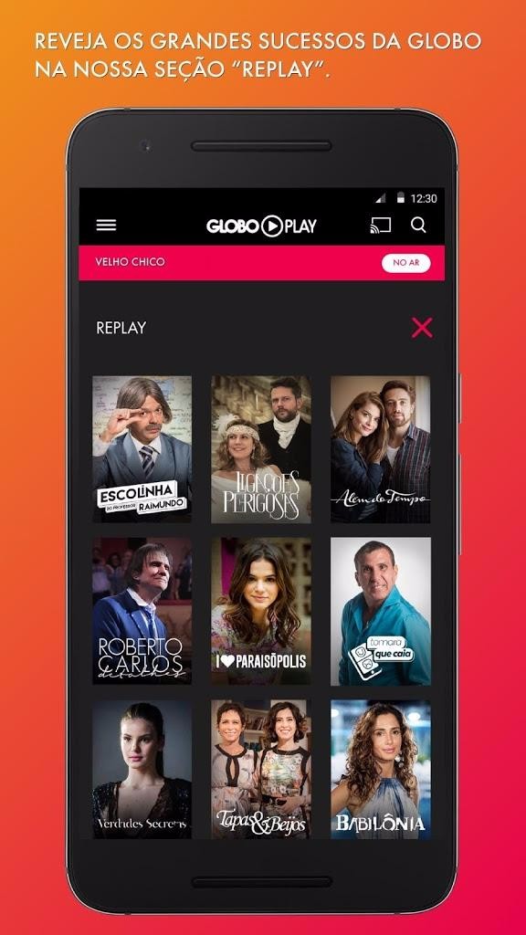 GloboPlay 截图2