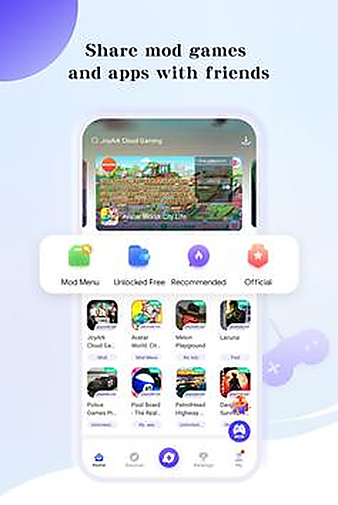 PlayMods游戏盒子 截图1