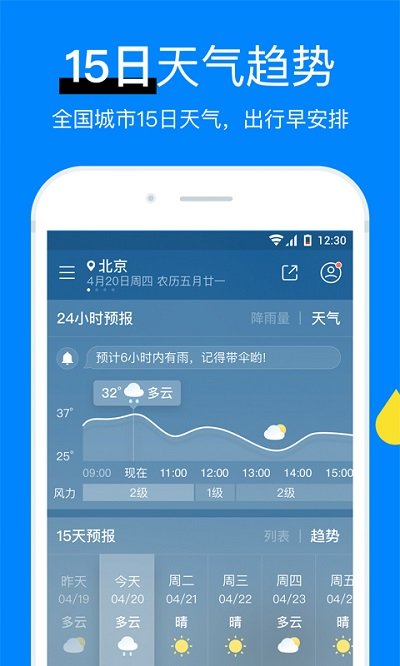 新晴天氣預報 截圖3