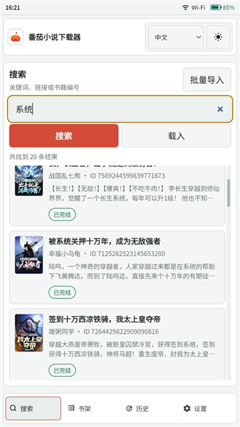 番茄小说下载器 截图2