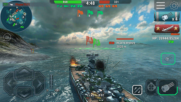 战舰宇宙海战手游(WarshipsUniverse) 截图1