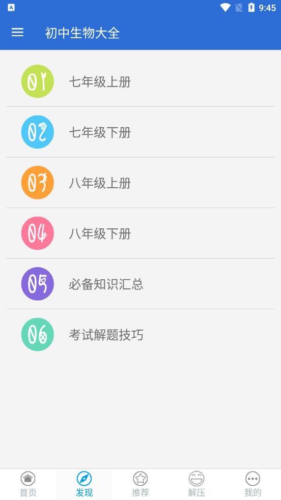 初中生物大全 截图2