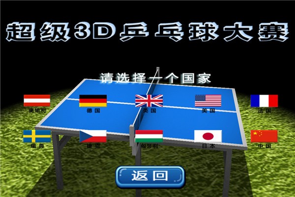 超级3D乒乓球大赛 截图4