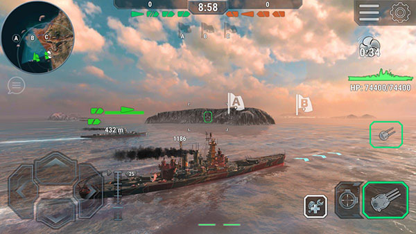 战舰宇宙海战手游(WarshipsUniverse) 截图2