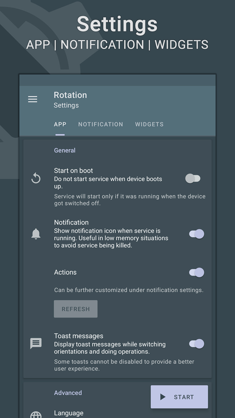 屏幕方向管理器Rotation 截图4