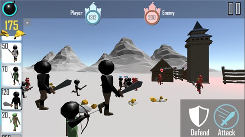 火柴人戰(zhàn)爭(zhēng)3D版1.0 截圖1