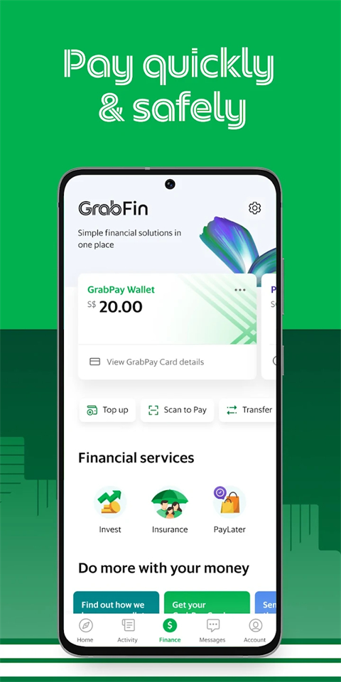 Grab打车软件 截图5