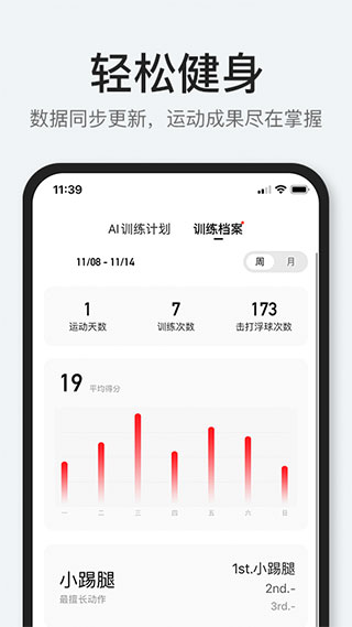 POPFit健身软件APP 截图4