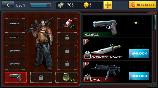 僵尸杀手游戏(ZombieHitman) 截图4