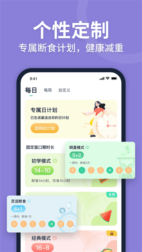 fasting轻断食app 截图2