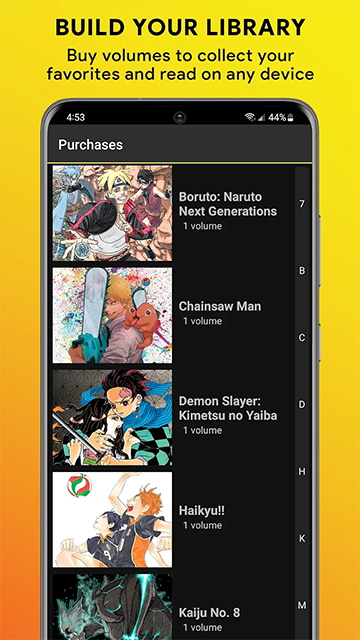 少年jump漫画 截图2