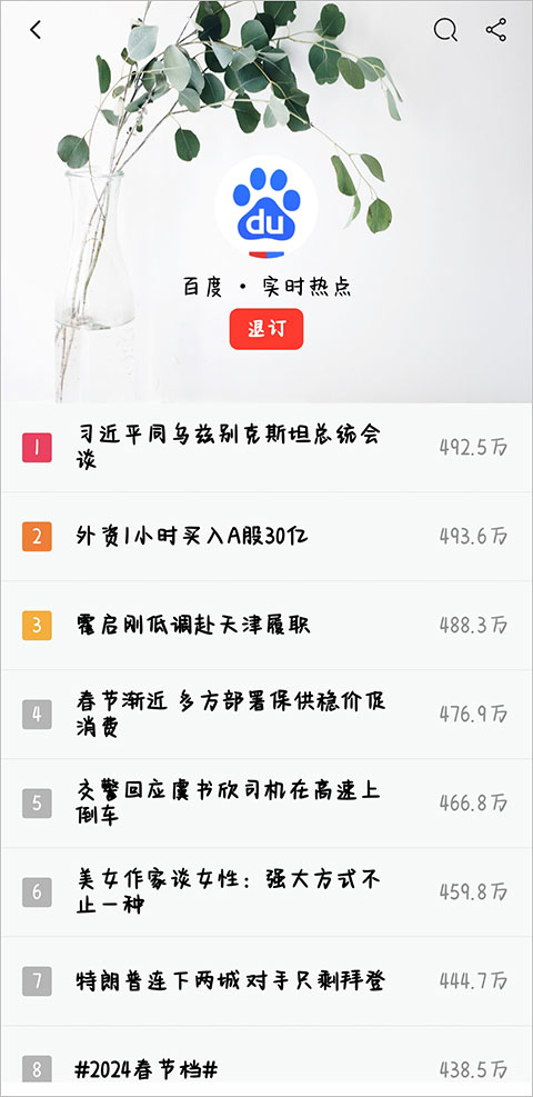 今日热榜app 截图1