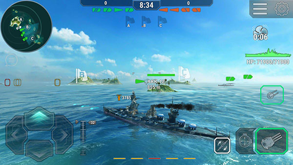 战舰宇宙海战手游(WarshipsUniverse) 截图3