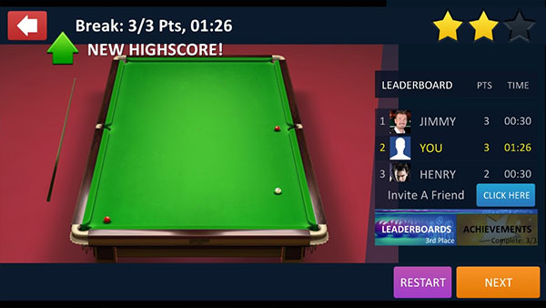 斯诺克全明星(Snooker) 截图2