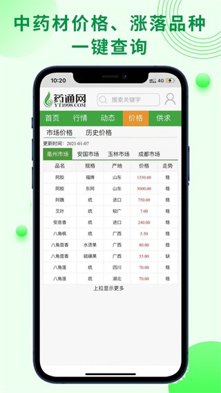 药通网中药材信息平台 截图2