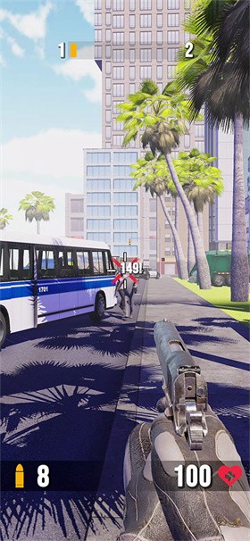 僵尸岛FPS 截图1