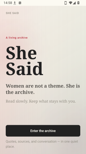 SheSaid 1