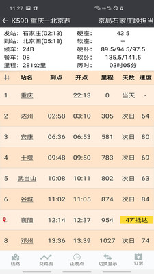 盛名列車時刻表最新版 截圖2