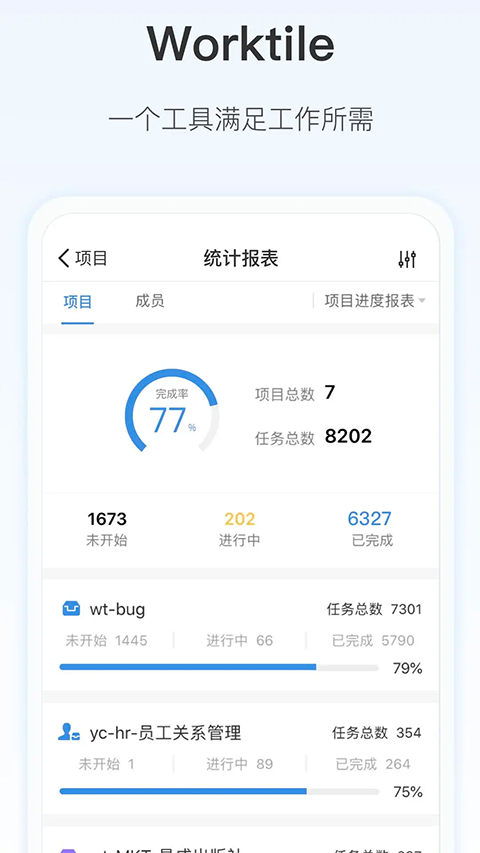 Worktile手机版客户端 截图5