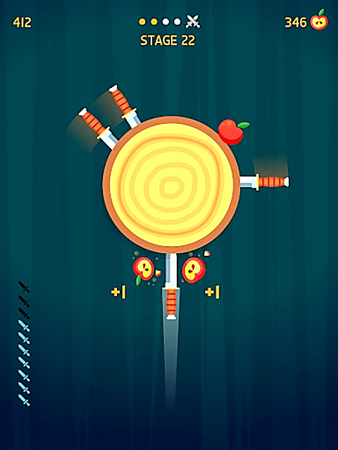 飞刀挑战手机版(KnifeHit) 截图1
