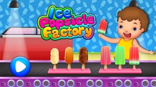 冰棒冰淇淋工厂游戏 截图1