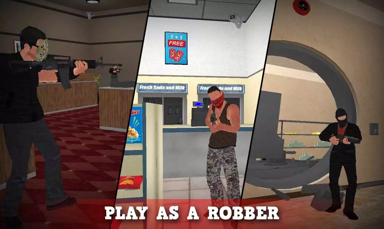 警察vs小偷模拟器游戏 截图1