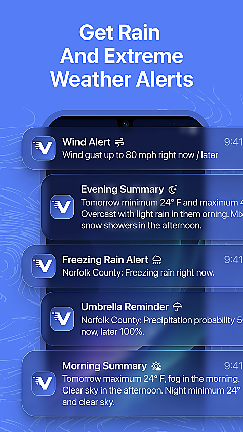 Ventusky风雨气温图 截图3