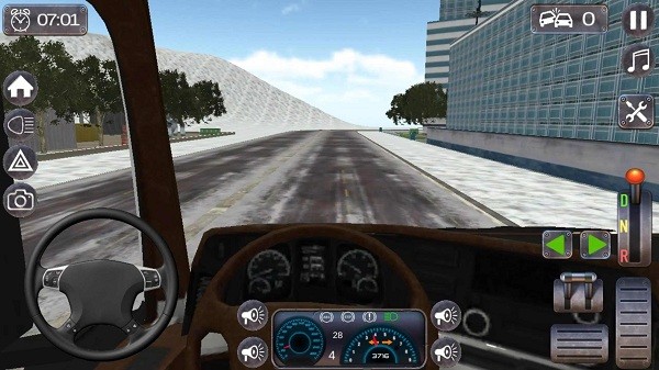 拖車模擬器3D駕駛游戲 截圖1