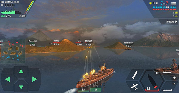 戰艦激斗滿級全解鎖版 截圖2